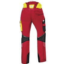 Pantalon de protection forestier rouge/jaune taille XXL-89-thumb-1