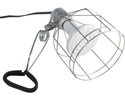 Support pour lampe ZOO MED lampe à pince avec grille de protection max. 150 W