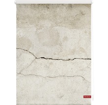 Rollo mit Betonwandmotiv für Fenster