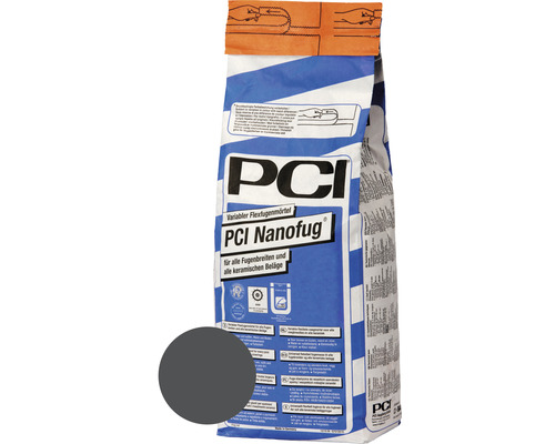 PCI Nanofug® Variabler Flexfugenmörtel für Steingut- und Steinzeugbeläge anthrazit 15 kg-0