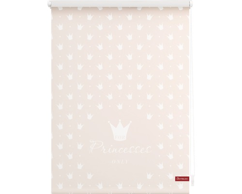 Store enrouleur avec des couronnes et l''inscription ''For Princesses Only''