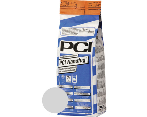 PCI Nanofug® Variabler Flexfugenmörtel für Steingut- und Steinzeugbeläge manhattan 4 kg