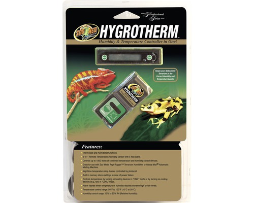 Thermostat et hygrostat Controller ZOO MED Hygrotherm®