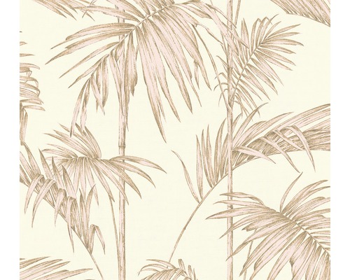 Vliestapete 36919-3 Metropolitan Stories Palmgrau creme Tapete mit Palmenmuster