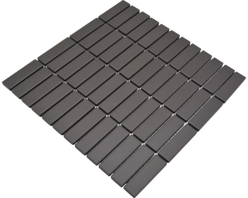 Mosaïque en céramique CU ST 051 marron 28.65x28.65 cm Mosaïque en céramique