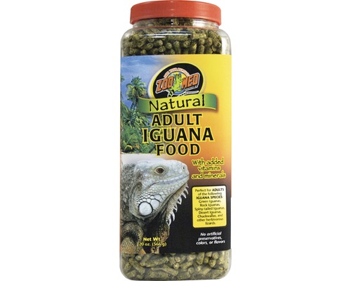 Leguanfutter ZOO MED Natural Iguana Food Adult 567 g