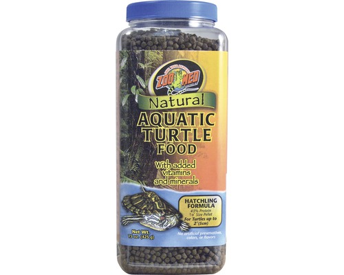 Nourriture en pellets pour tortues d’eau ZOO MED Natural Aquatic Turtle Food Hatchling 425 g