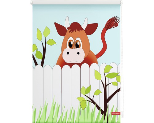 Rolladen mit Kuh Motiv für Kinderzimmer