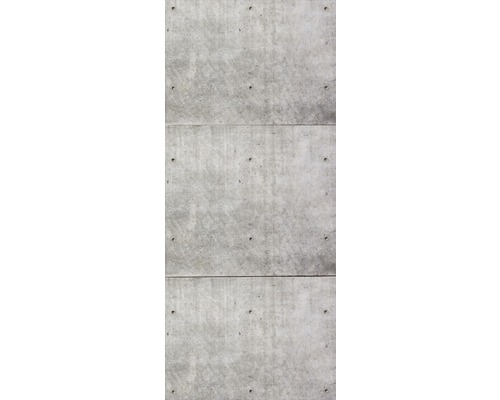 Betonwand mit sichtbarer Schalung