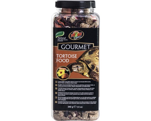 Nourriture pour tortues terrestres ZOO MED Gourmet Tortoise Food 340 g