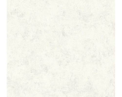 Papier peint intissé 36924-5 Metropolitan Uni vintage Papier peint blanc avec texture marbrée.