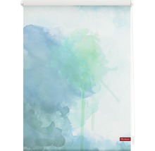 Klemmrollo Lichtblick ohne Bohren Aquarell 45x150 cm inkl. Klemmträger