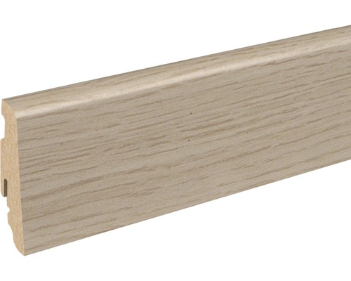 SKANDOR Sockelleiste FU60L Eiche Spitzbergen FOEI679 foliert 2400 x 58 x 19 mm