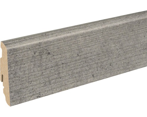 Plinthe SKANDOR béton apparent Concrete FU60L 19x58x2400 mm