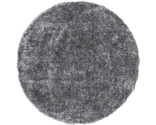 Tapis Highlight 400 gris blanc Ø 160 cm