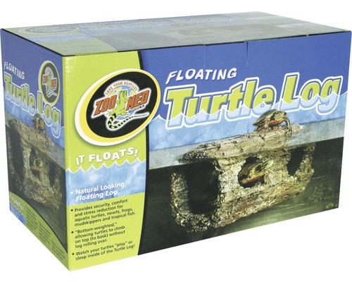 Cachette ZOO MED Floating Turtle Log 30x15x13 cm