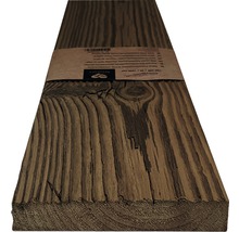 Planche en bois ancien Buildify brûlée par le soleil épicéa/pin/sapin 20x160-200 mm longueur : 1000 mm-thumb-2