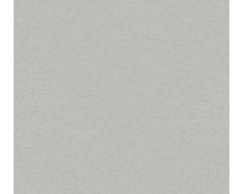 Papier peint intissé 36932-3 Metropolitan Uni fin argent Gros plan d''un papier peint à texture textile