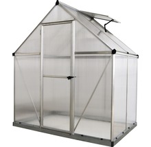 Serre Palram – Canopia Mythos 6x4 panneaux alvéolés 4 mm 185 x 126 cm alu