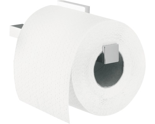 Toilettenpapierhalter aus Metall mit Papierrolle