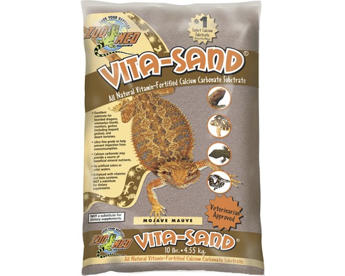 Substrat ZOO MED Vita-Sand Mojave Mauve 4,5 kg