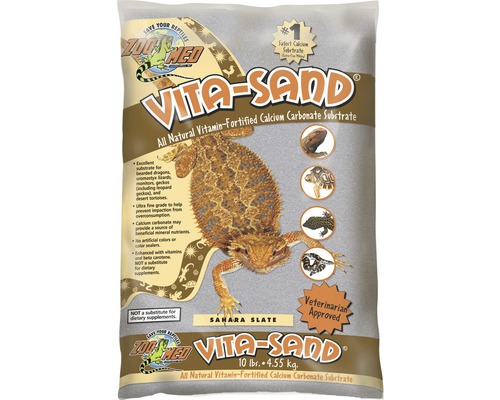 Bodengrund ZOO MED Vita-Sand Sahara Slate 4,5 kg