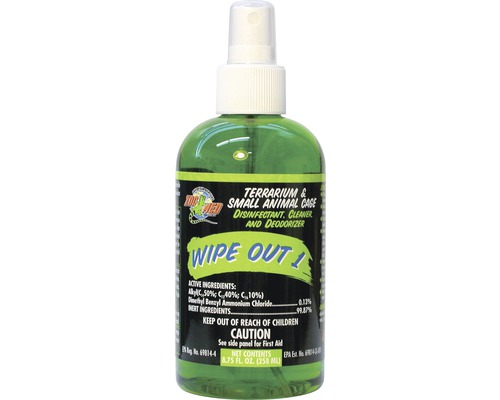 Désinfectant Zoo Med Wipe Out 1 Terrarium Cleaner 258 ml