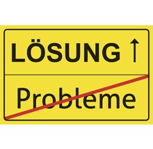 Symbolbild: Lösung über Probleme