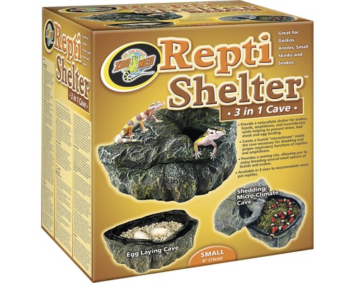 Grotte ZOO MED Repti Shelter 3 in 1 Cave 13x11x8 cm