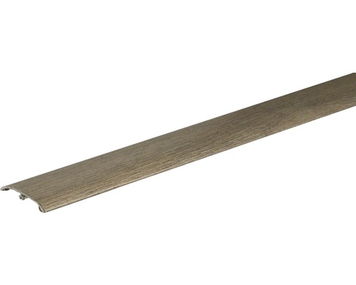 SKANDOR Dowel-Fix Nr. 6 Eiche Silber 5,5x37,5x900 mm Bodenprofil aus Holz