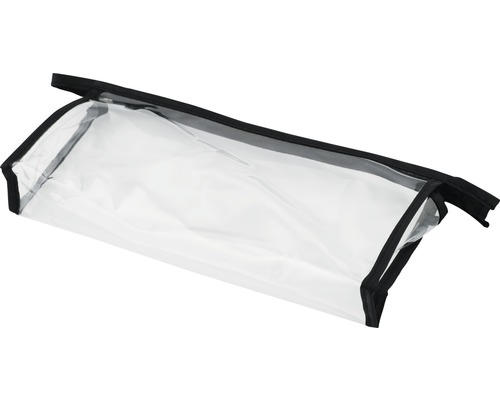 Transparente Aufbewahrungstasche mit Reißverschluss