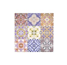 Carreaux décoratifs avec différents motifs