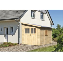 Gartenhaus Karibu Selbitz 3 255 x 301 cm natur