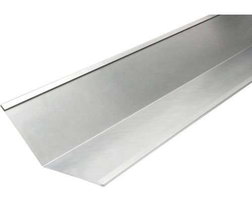 PRECIT Kehlblech Aluminium 2000 mm x 185 mm x 185 mm x 0,6 mm Dachrinne aus Metall im Detail