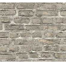 Vliestapete 36139-4 Neue Bude 2.0 Steinmauer braun