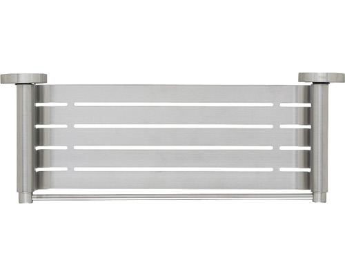 Badewannenablage aus Edelstahl mit verstellbaren Armen