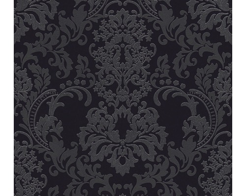 Autocollant Sticker Décoration Boîte aux lettres Texture Baroque Noir