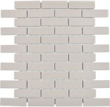 Mosaïque avec pierres rectangulaires en céramique