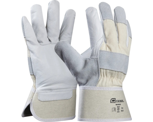 Gants de travail Worker blanc taille 10,5