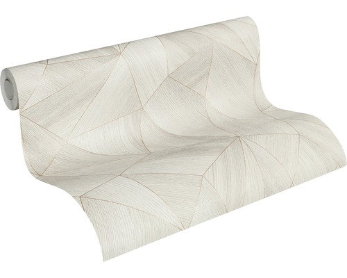 Rouleau de papier peint à motif géométrique