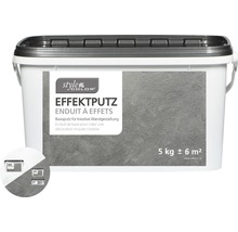 Eimer Effektputz mit 5 Kilogramm Inhalt für kreative Wandgestaltung