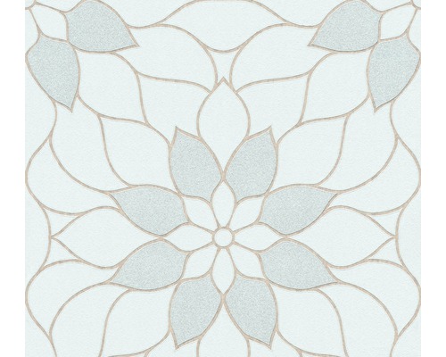 Papier peint intissé 3617-14 Neue Bude 2.0 Ornement de fleurs Papier peint à fleurs avec motif floral