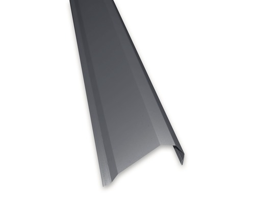 Angle de pliure PRECIT pour panneau sandwich de toit gris anthracite RAL 7016 2000 x 30 x 30 x 30 mm