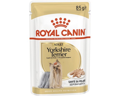 Pâtée pour chien ROYAL CANIN Yorkshire Terrier Adult en sauce 85 g