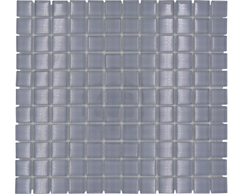 Glasmosaik XCM 8021 30,2x32,7 cm grau