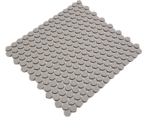 Mosaïque avec pierres rondes