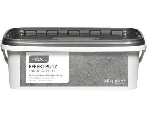 Eimer Effektputz zur kreativen Wandgestaltung, 2,5 kg