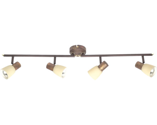 Deckenleuchte mit vier Strahlern