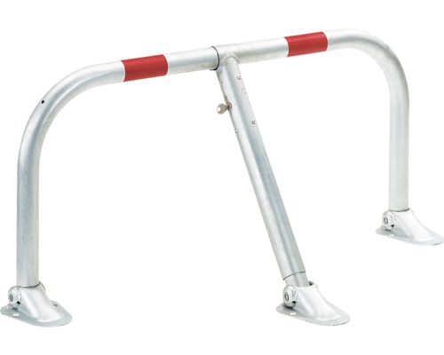 Barrière de parking stationnement pliable avec serrure 630 mm - Cablematic