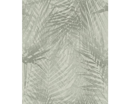Vliestapete 104638 Pure Nature Palmenblätter grün Tapete mit Palmenblattmuster